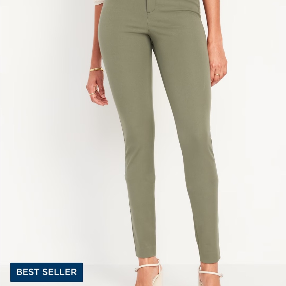 High-Waisted Pixie Skinny Ankle Pants